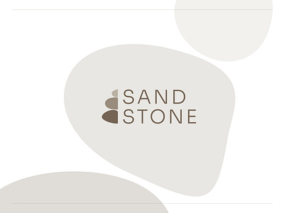 Sandstone. brand identity brand visual branding creative design icon logo logo design modern sand stone