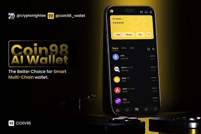 Coin98 AI Wallet graphic design