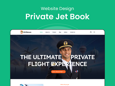 Private jet book web u application creative design creativity cretaive web design flight booking jet booking landing page minimal design mockup ui ux web ui