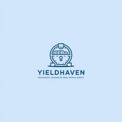 Yieldhaven Logo Design ( Unused) branding financial financial logo minimal modern money logo unused logo