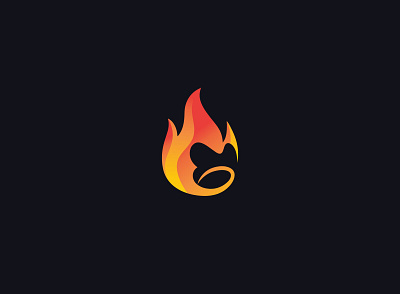 Gorila Fire Logo branding fire gorila gorila logo icon logo logo mark mark