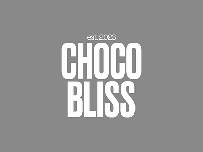 Choco Bliss - Company Brandmark Design brand branddesign brandidentity branding brandmark choco bliss company logo design creative creative design design icon logo logodesign logodesigner logomaker logomark mark modern design wordmark