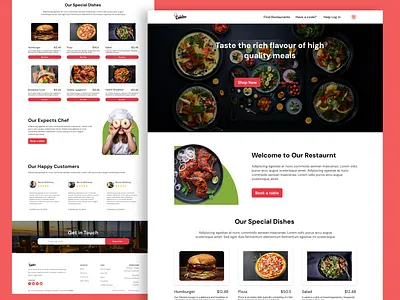 Restaurant Landing Page Design – A Tasteful Experience! cleandesign creativewebdesign culinarydesign designshowcase elegantui foodieui foodlanding foodlandingpage foodwebsite landingpage minimaldesign modernui responsivedesign restaurantdesign uiinspiration uiuxdesign userexperience uxcasestudy webdesign webdesigntrends