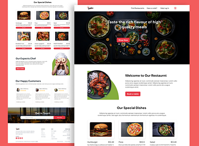 Restaurant Landing Page Design – A Tasteful Experience! cleandesign creativewebdesign culinarydesign designshowcase elegantui foodieui foodlanding foodlandingpage foodwebsite landingpage minimaldesign modernui responsivedesign restaurantdesign uiinspiration uiuxdesign userexperience uxcasestudy webdesign webdesigntrends