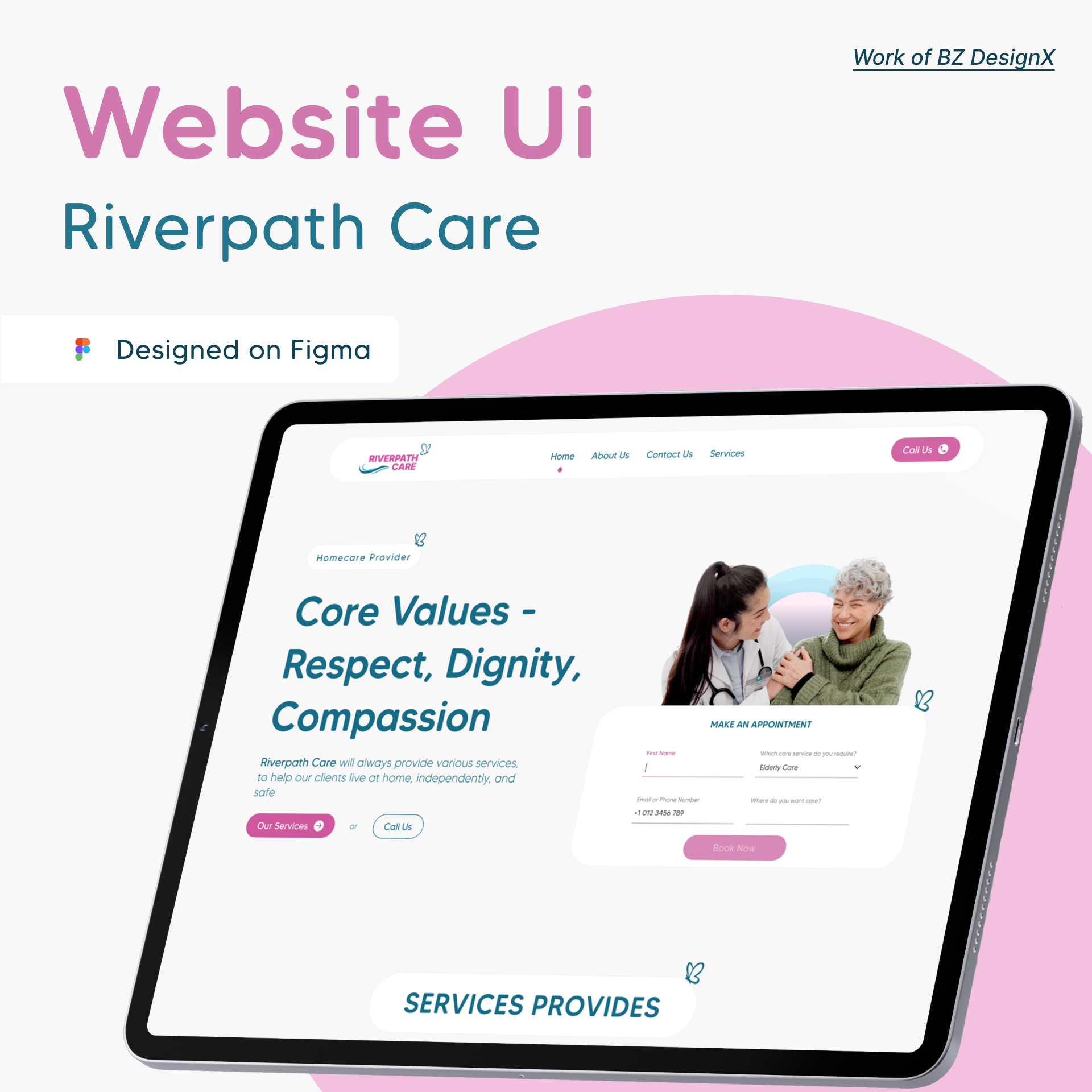 Riverpath Care Website app appdesign design landingpage ui ux website