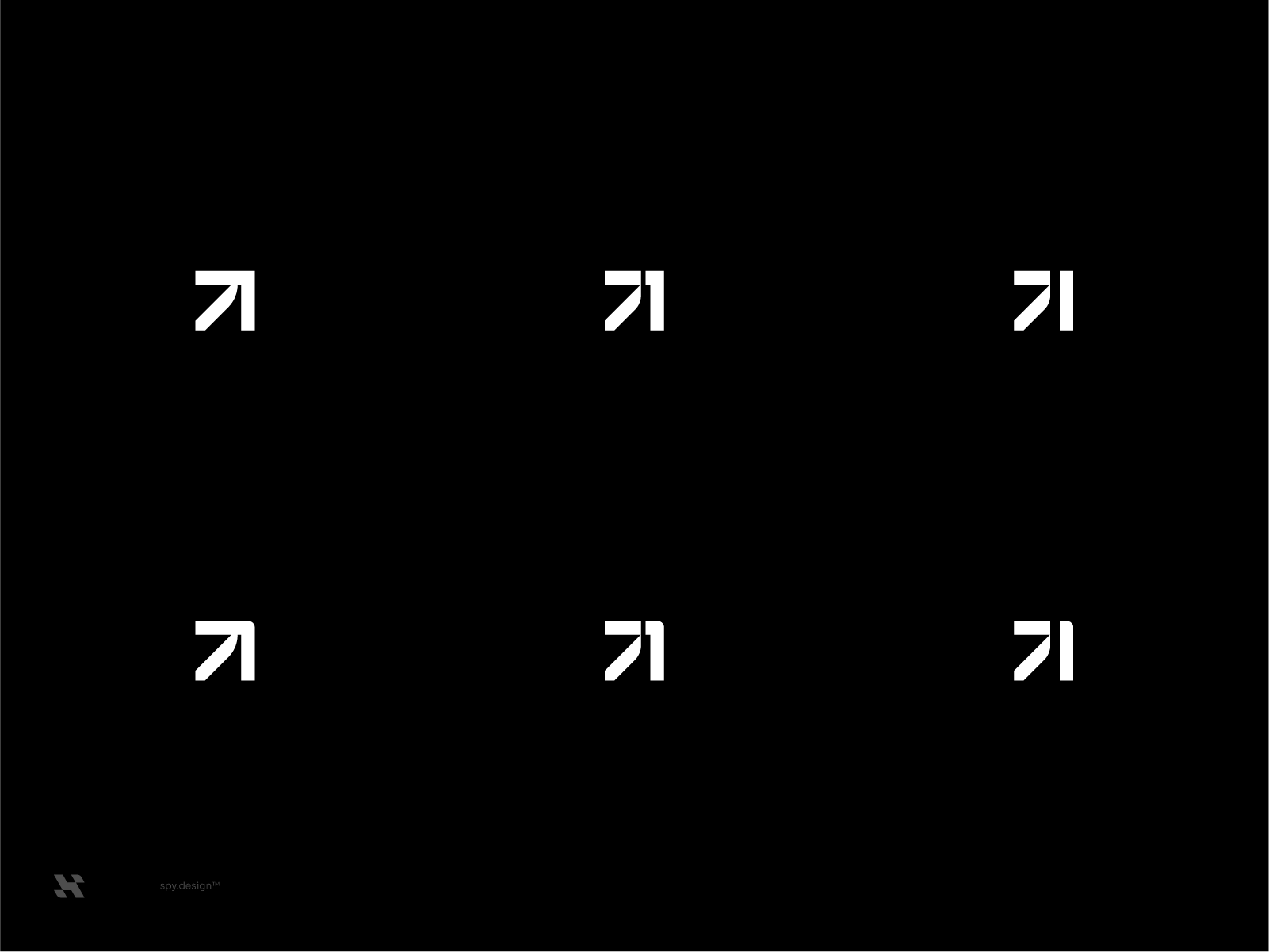 Scale71 Mark Research branding design icon identity logo mark symbol