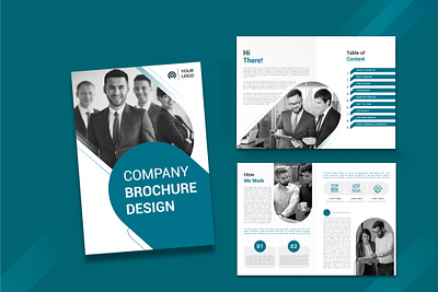 Corporate Modern Brochure Design branding corporate modern brochure design graphic design