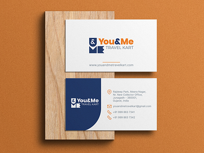 You & Me Travel Kart Logo Design branding icon logo minimal travel