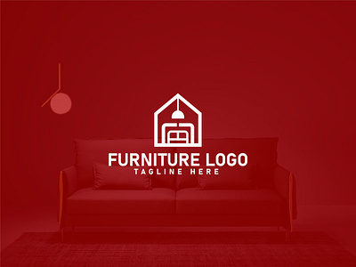 Furniture Home decor Company Logo armchair brand branding business conception creative logo design graphic design icon iconic illustration interior logo interior office logo minimal modern simple sofa symbol vector