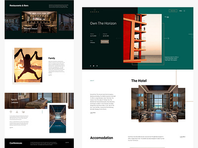 Amara Hotel v1 amara hotel apartment apartments design hero hero section hotel hotel hero hotel landing hotel room hotels landing landing page landing page hotel ui web design website design