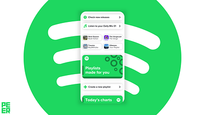 Spotify Mobile Homescreen Redesign design homescreen mobile redesign spotify ui ux