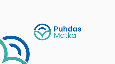 Puhdas Matka - Eco-Friendly Brand Identity Design branding graphic design logo