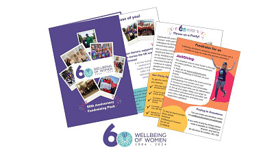 Fundraising pack for women's health charity canva charity flyers fundraising pack graphic design health flyers leaflets womens health