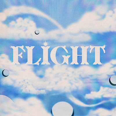 Flight art design illustration