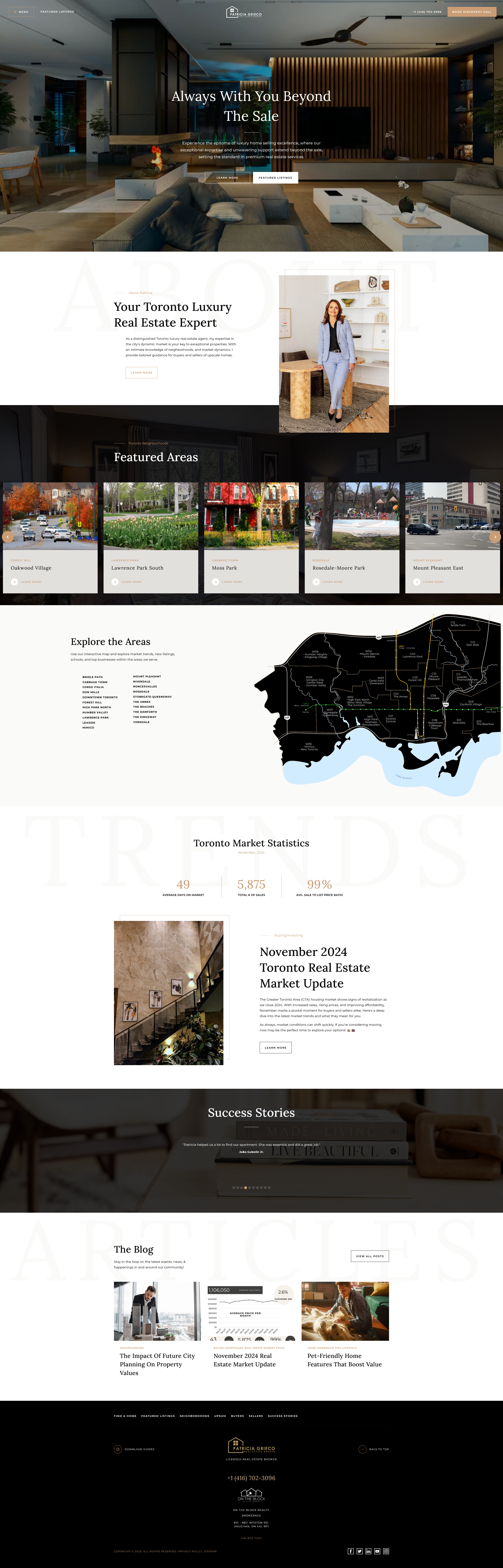 Example of Custom Word Press Website