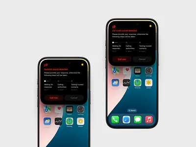 AI Emergency APP Notifications ai app ai app design ai chat ai chat app ai ui dark notification dynamic island emergency app notification emergency mobile app emergency notification iphone 16 iphone 16 mockup iphone 16 ui mobile app notification ui mobile app ui mobile notification ui notification notification dark ui notification ui ui