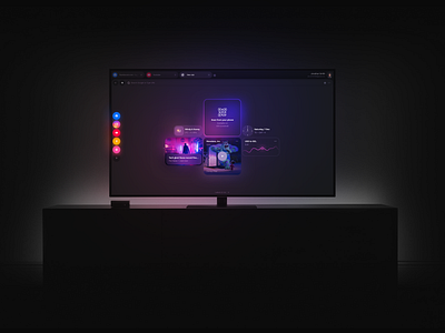 Browser APP UI fro TV browser browser ui dark mode dark mode design dark mode neon ui dark mode ui dark mode ui design neon design neon ui tv browser tv browser dark mode tv dark mode tv design tv mockup tv ui ui ui design uiux uiuxdesign ux