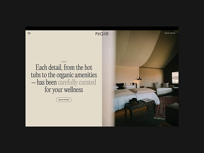 Visuals for puqio, explore section UI chilling hamlet hotel nature peru reservation tents valley visualjourney