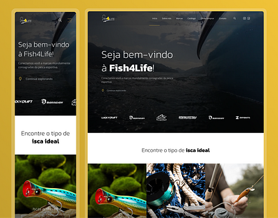 Fish4Life elementor figma ui design ux design web design website wordpress