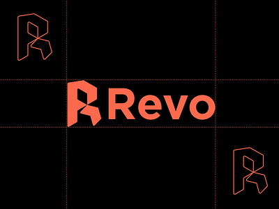 Revo Letter R Mark Logo and Brand Identity Design brandguidline branding businesslogo companylogo cryptologo fintechlogo logo logobranding logodesign logodesigner logotype modernlogo monogramlogo smartlogo techlogo technologylogo