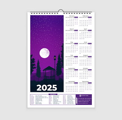 2025 yearly calendar template With Holidays 2025 calendar calendar 2025 calendar template calendrier 2025 kalender 2025 wall calendar design календарь 2025 года