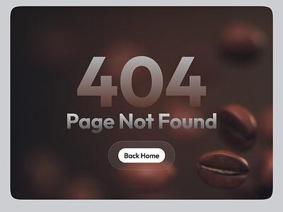 404 Page Design 404page animation app desgin app design branding design figma moderndesign modernui ui ui design uidesign uiux uiux design