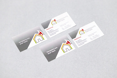 Logo design and Business card branding business card business equipment civil engineering design fire protection graphic design grey logo logo design minimalistic red visual design