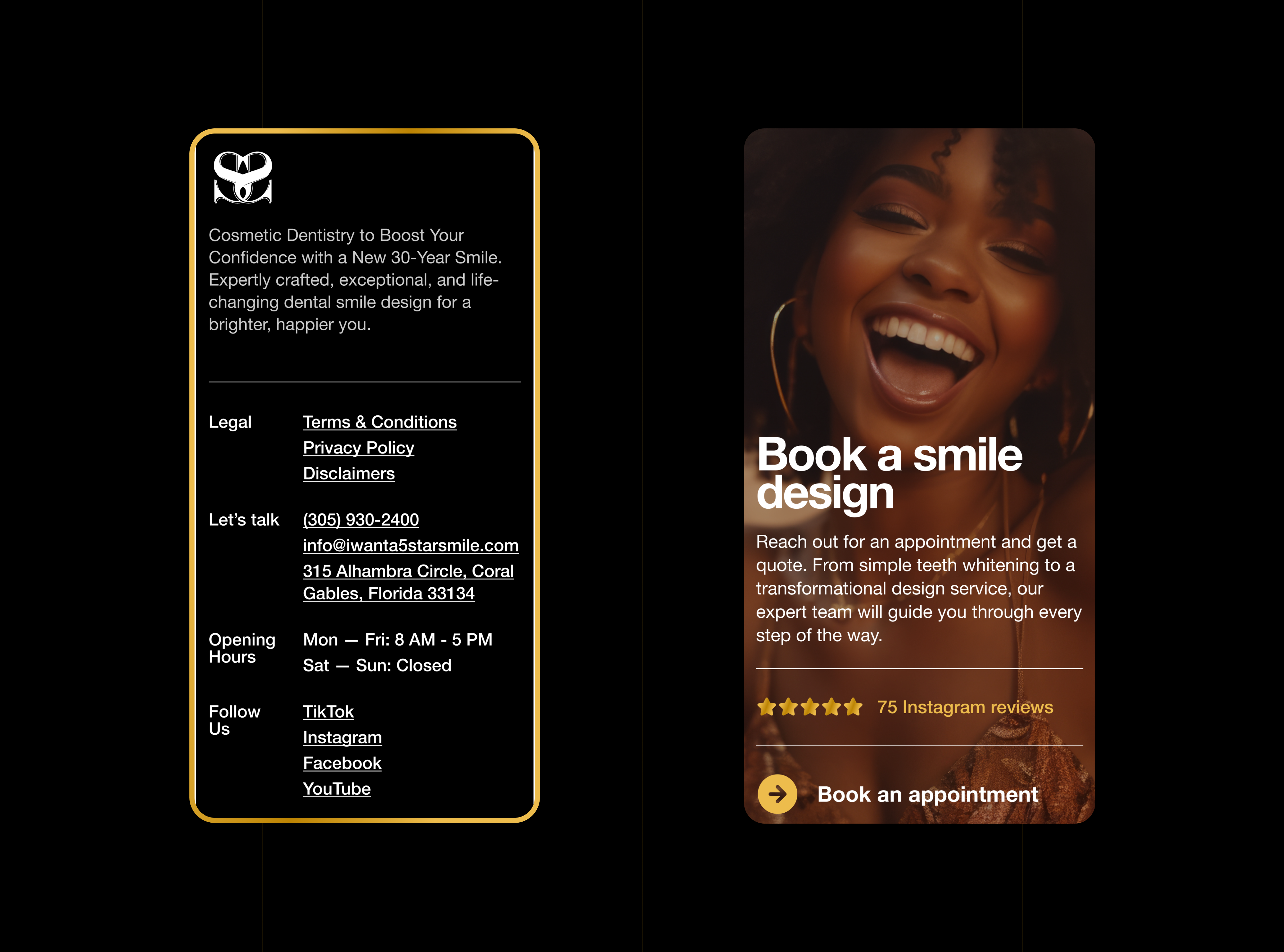 Example of Landing Page Design