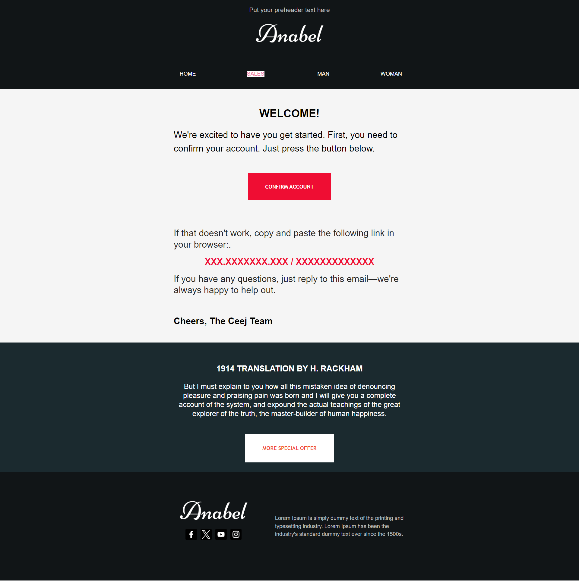 Example of Email Marketing Setup