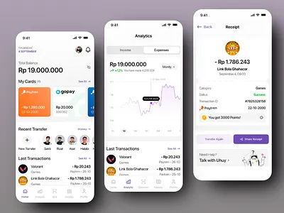Finance Analytics Mobile Dashboard analytics app app design app ui app ux card design finance app financial analytics graph mobile mobile app money money transactions statistics ui ui design ux ux design uxui