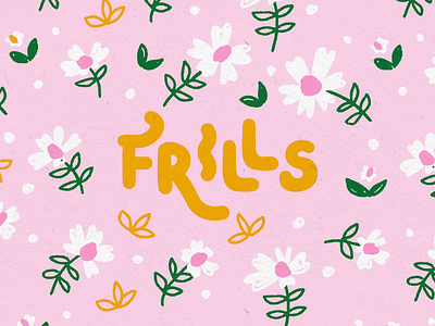 Frills-care guide branding beauty brand brand identity brand visual branding care guide branding care products branding chamomile inspired logo floral logo design ideas flowers inspired logo frills logo design logo ideas for care guide modern feminine logo ideas pink flowers logo ideas product branding self care brand logo self care branding visual identity wellness brand wellness branding