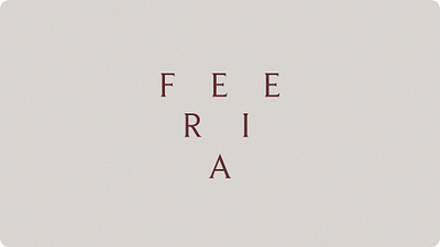 Feeria - Logo Color Way branding graphic design