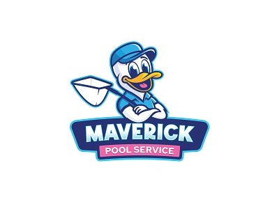 Cartoon Duck Mascot brand designer cartoon duck logo cartoon mascot cute duck logo duck duck cartoon duck mascot home service branding mascot designer pool brand pool service pool service logo truck wraps van wrap van wrap design vehicle wraps wrap wrap design wrap designer wraps