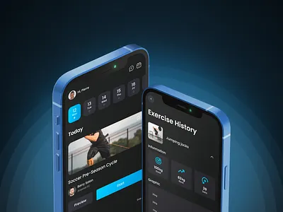 UX/UI for fitness app athletes coaching app exercise fitness fitness app mobile app mobile fitness mobile ui ui ui design uidesign uiux ux uxdesign workout workout app