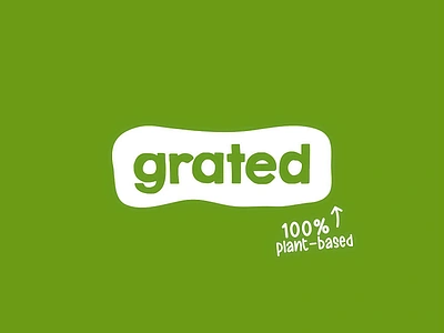 Grated - plant-based goodness branding brand identity brand visual branding eco friendly brand identity grated green logo design healthy eating aesthetics healthy lifestyle logo logo for vegan brand logo ideas for vegan brand modern plant based brand organic goodness branding plant based branding plant based goodness brand product branding typography vegan brand vegan produce brand visuals vegan produce branding visual identity