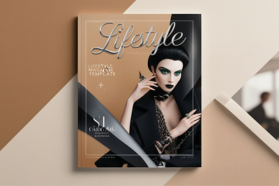 Life Style Magazine Template design graphic design magazines templates