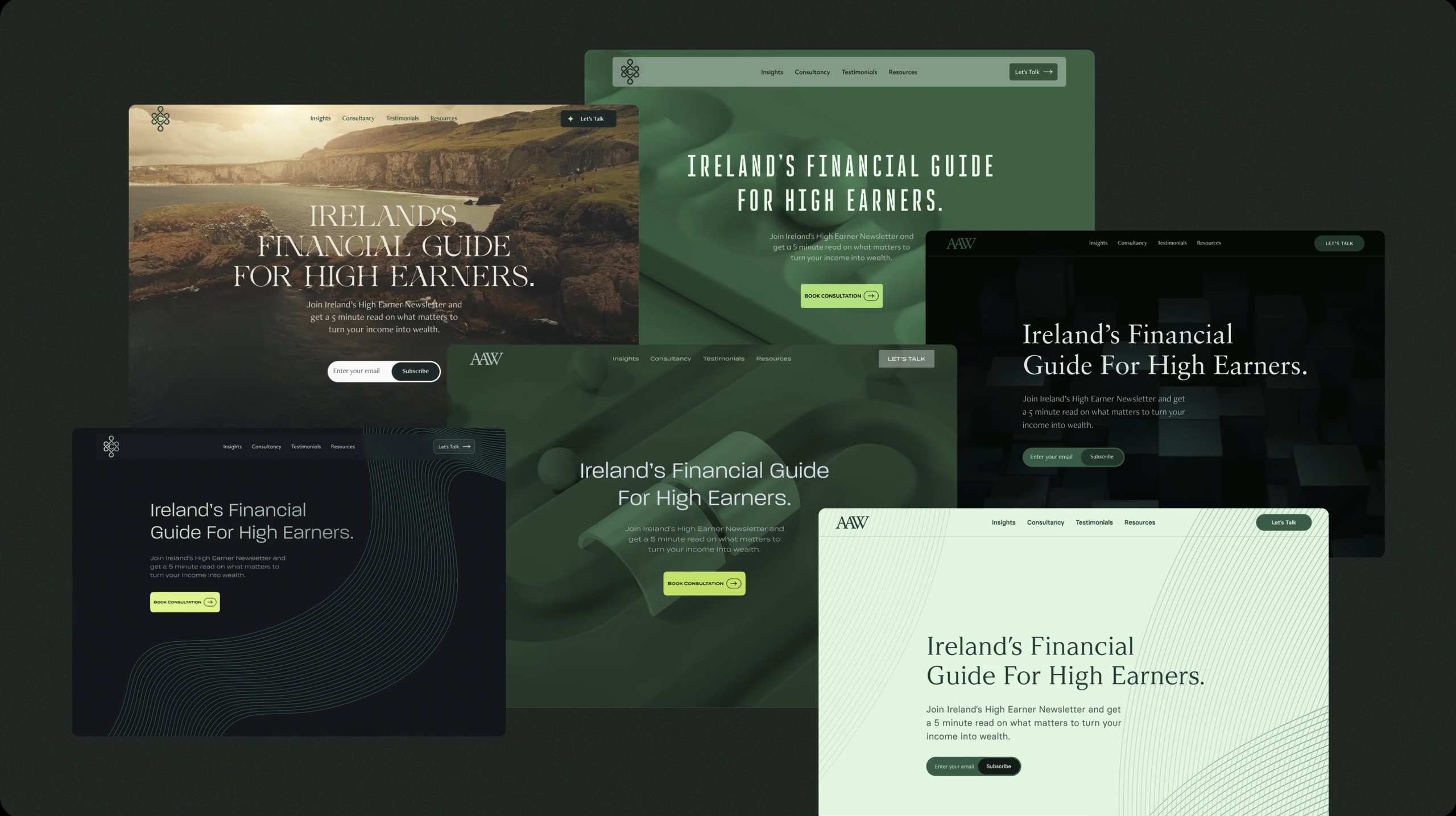 AAW - Above the fold explorations exploration figma header hero layout typography ui video web