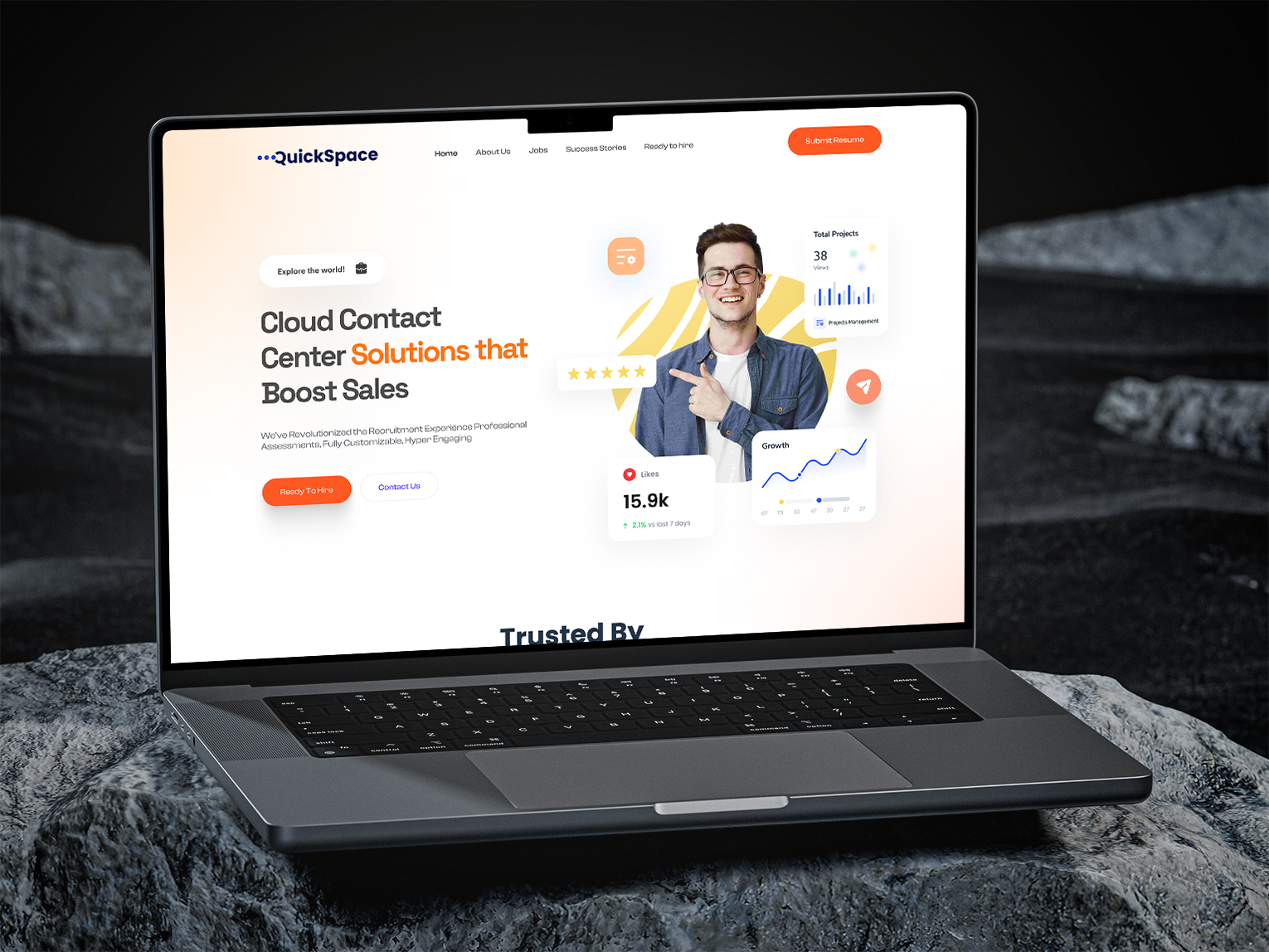 Business Website Landing Page app design dashboard design design figma design figma website illustration landing page design ui ui design ui ux design