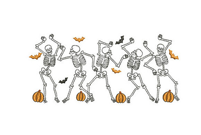 Halloween Skeleton Dancing 3d animation app branding design graphic design illustration logo motion graphics typography ui ux vector