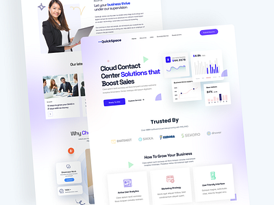 SaaS Landing Page Design app design dashboard design design figma design figma website illustration landing page design ui ui design ui ux design