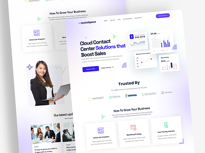 SaaS Landing Page Design app design dashboard design design figma design figma website illustration landing page design ui ui design ui ux design