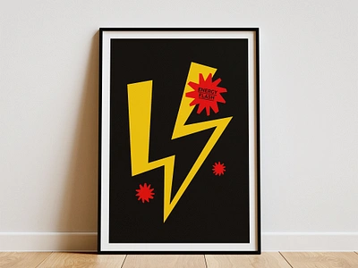 Energy Flash Techno Music Poster Design 90s dance music acid house adobe illustrator branding design energy flash graphic design house music illustration joey beltram minimal poster design music music print poster poster design print rave culture techno music wall art yellow and black