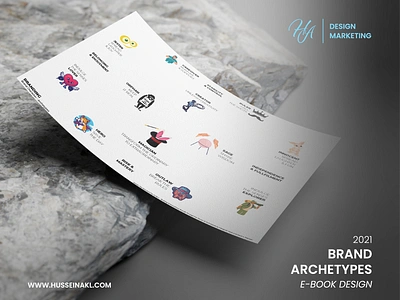 Brand Archetypes E-Book corporate identity design design e book e book design graphic design