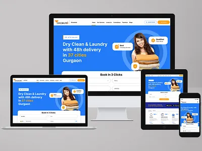 Cleaning Website best web design branding cleaning website creative web pages design frontend graphic design illustration landing page design landing pages ui