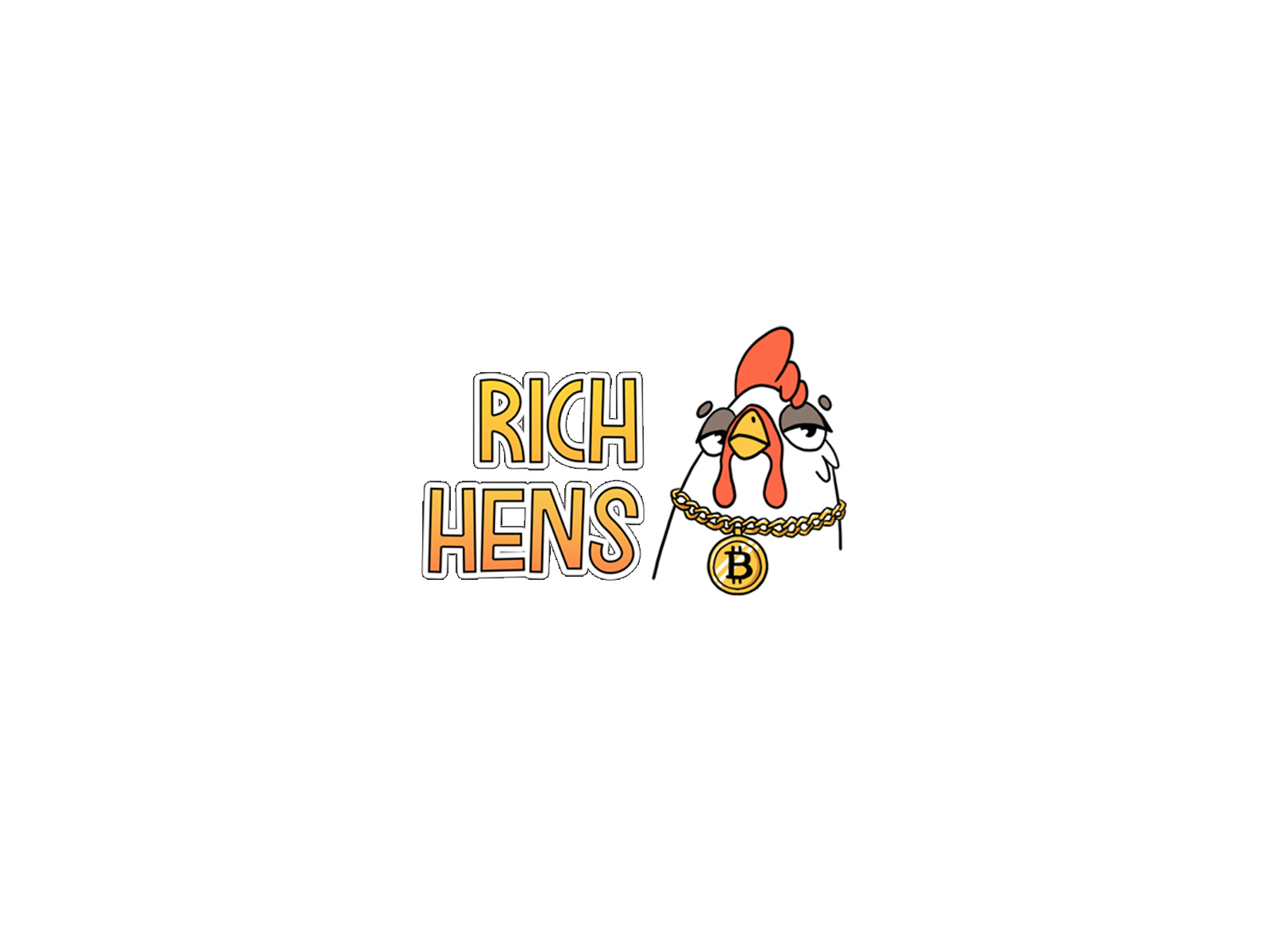 GameFi Crypto Project Rich Hens Logo Design branding graphic design logo logo design