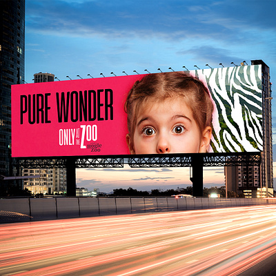 Utah's Hogle Zoo Brand Refresh billboard branding graphic design layout photoshop typography