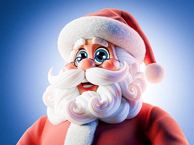 3D Christmas Santa Claus Character 3d 3d artist 3d modeler 3dcharacter 3dmodel art blender cartoon character characterart christmas christmas2025 design festive holidaydesign illustration merrychristmas render santaclaus winter