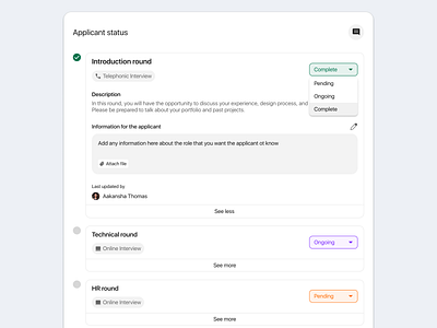 Updating status design linkedin productdesign ui user interface userexperience ux visual design