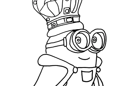 Minion Coloring Pages (Free PDF Printables)