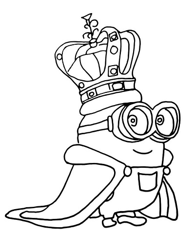 Minion Coloring Pages (Free PDF Printables)